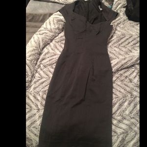 Knee length grey Bebe dress